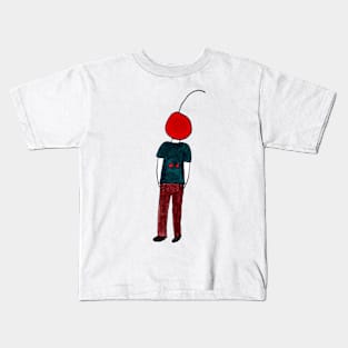 Cherry Head Kids T-Shirt